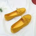 thumbnail image 2 of Vedolay Loafers For Women Women Slip On Casual Shoes Non Slip Fashion Comfortable Flats Loafer,Yellow 7.5, 2 of 5