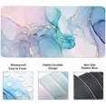 thumbnail image 2 of 4-in-1 Large Gaming Mouse Pad, Keyboard Wrist Rest Pad & Wrist Support Mousepad Set, Extended Desk Pad Waterproof Desk Mat for Home Office Study Game - Blue, 2 of 7