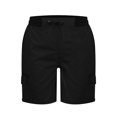 thumbnail image 5 of RPVATI Long Cargo Shorts for Women 2025 Casual Drawstring High Waisted Shorts Summer Trendy Hiking Outdoor Shorts with Multi Pockets Black XXL, 5 of 5