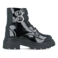 thumbnail image 1 of Botas Niña Botínes Charol Zapatos Negro, 1 of 5