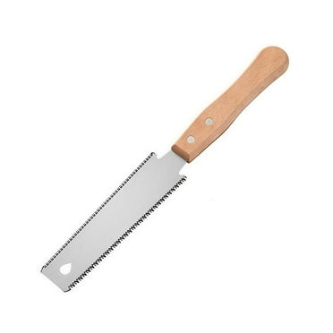 DEKEones 6 Inch Double Edge Sided, SK5 Steel Flexible Blade, Flush Cut Handsaw