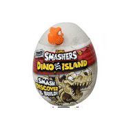 Smashers (Orange) Novelty Dino Island Nano Egg by ZURU - Dinosaur May Vary