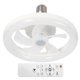 thumbnail image 1 of Ventilador Techo 30/40/48W LED DIMBABLE para La Sala Estar Balcón Blanco, 1 of 9
