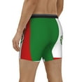 thumbnail image 2 of Men Mexican-Flag Boxer Briefs Moisture Wicking Funny Boxer Shorts, 2 of 7