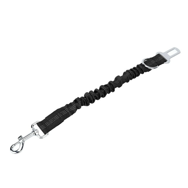 Bungee Dog Leash, Reflective 3 In 1 Easy To Control Dog Walking Leash For Hiking For Camping Black,Red