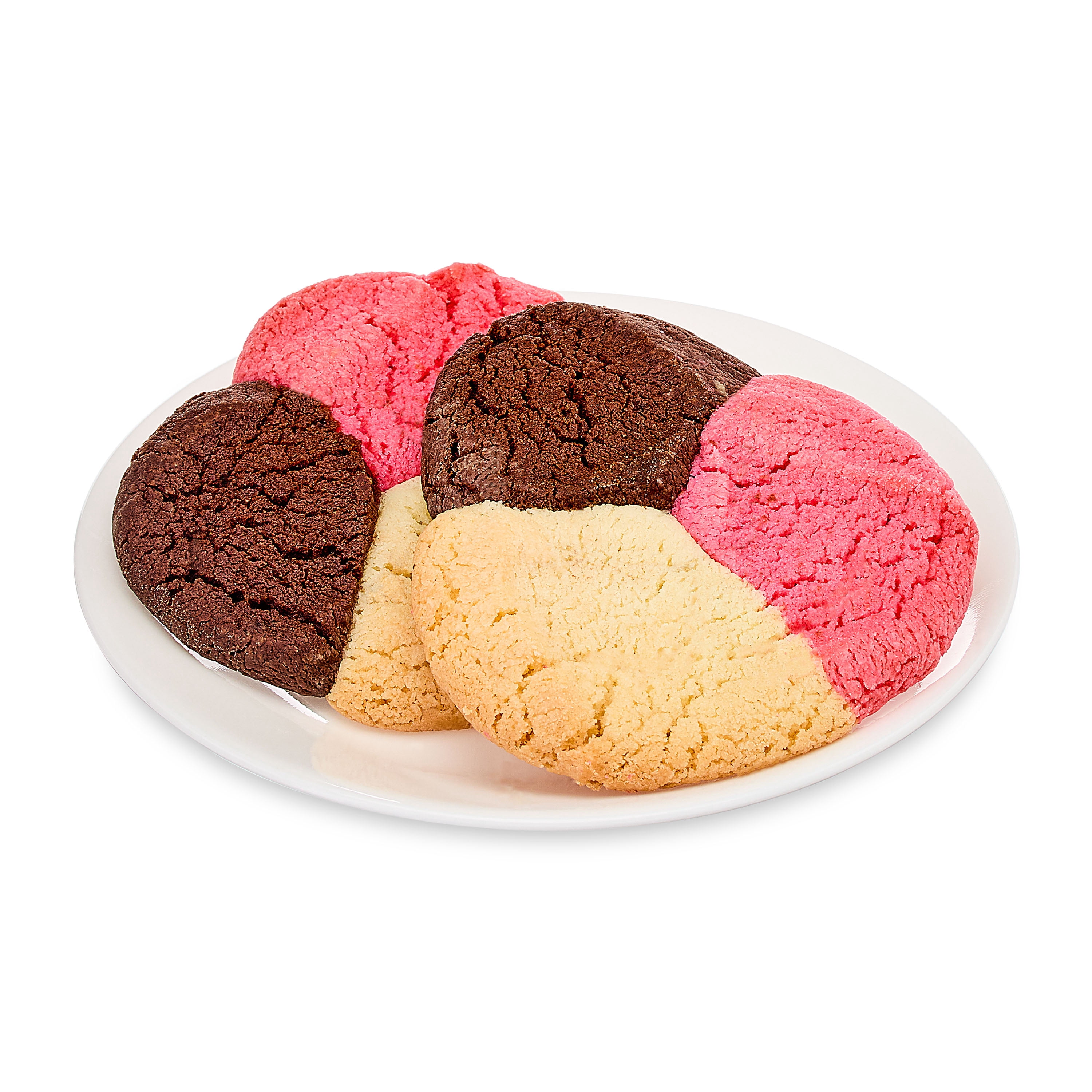 Freshness Guaranteed Tri-Color Polvorone Baked Cookies, 4 oz, 2 Count (Shelf-Stable)