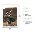 thumbnail image 2 of Primitive Hula - Hawaiian Hula Dancer - From an Original Hand Colored Photograph by Alan Houghton - Fine Art Matte Paper Print (Unframed) 30x44in, 2 of 4