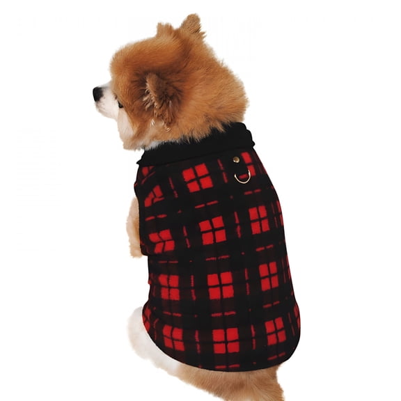 GASTROPOD 2026 New Winter Fleece Harness Vest Puppy Cat Warm Sweater Coat Apparel Costumes for Walk, Home, Outdoor, Travel, Play