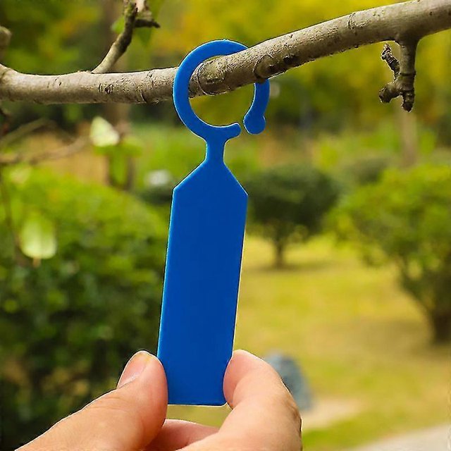 100 Pieces Plant Labels - Thickened Ring Buckle Garden Tags, Hanging, Waterproof, Label - For Fruit Trees, Flowers, Nurseries, Outdoor Vegetable Potte