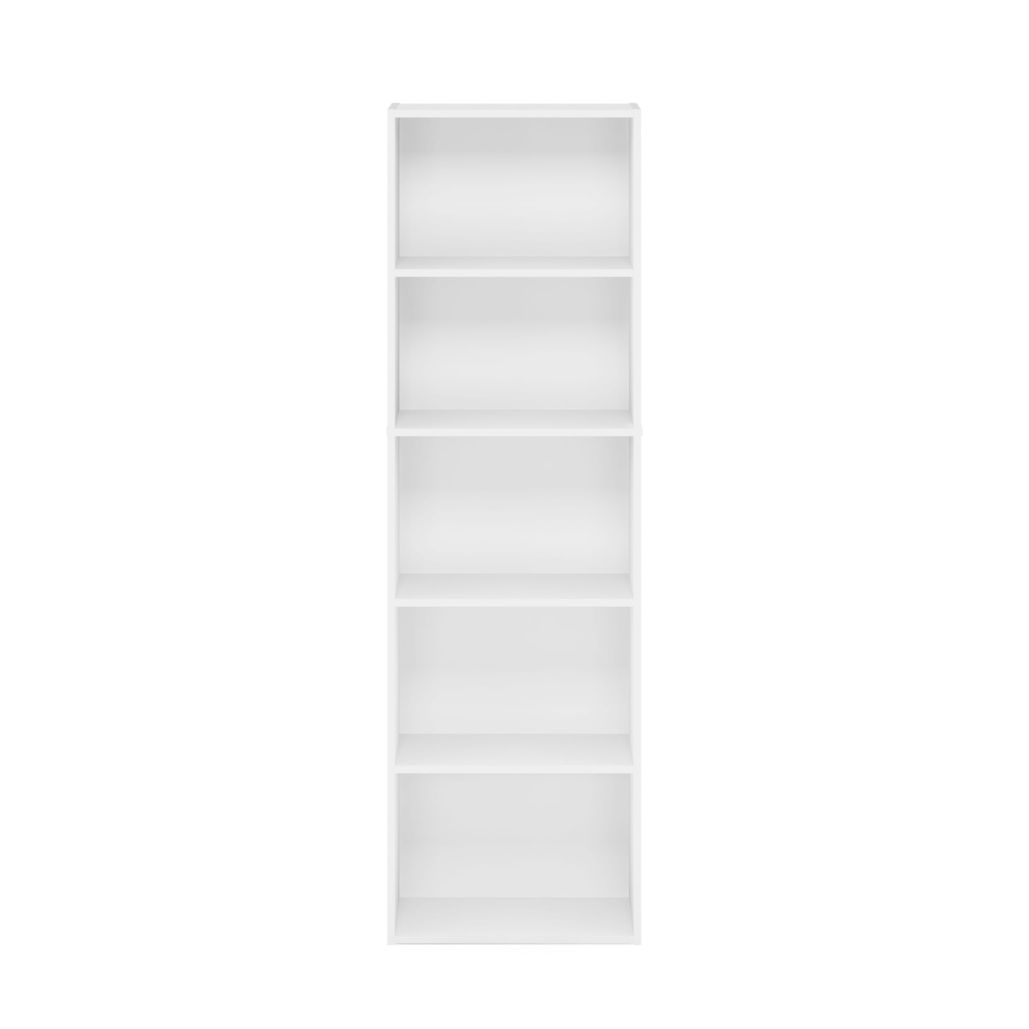 Furinno 5 Tier Reversible Open Shelf Bookcase