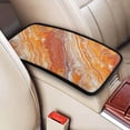 thumbnail image 3 of Car Handrails Box Pad 12.6 X 7.5 In Waterproof Non-Slip Wear-Resisting Durable Breathable Strong Tensile And Tensile Stretch Orangered Marble_3, 3 of 7