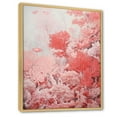 thumbnail image 2 of Designart "Fluid Art Red Coral I" Coastal Coral Under Water Floater Framed Wall Art Prints, 2 of 5