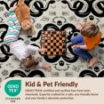 thumbnail image 4 of Design&I 8'x10' Ultra Soft Area Rug, Tarot Moody Skull Pentagram Symbols Goth Witchy Snake Gothic Round Playful None Fluffy Washable Non Shedding for Bedroom Living Room Under Sectional, 4 of 7