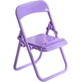 thumbnail image 1 of Portable Universal Phone Holder Candy Color Mini Mobile Accessories Phone Desktop Phone Holder (cream purple), 1 of 3