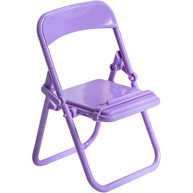 Portable Universal Phone Holder Candy Color Mini Mobile Accessories Phone Desktop Phone Holder (cream purple)
