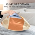 thumbnail image 4 of Yayeee Pillowcase Queen Size Set of 2 Satin Wrinkle Resistant Pillow Case, Geometric Pattern, 4 of 8