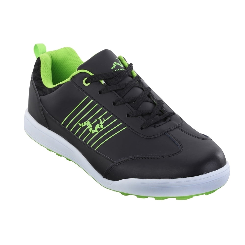 Woodworm Surge Spikeless Golf Shoes Black/Neon 7 Walmart