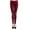 Burgundy, variant on American Bazi Women's Colored Cut Skinny Fit Jeans RJL369 - BLK-015