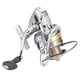 thumbnail image 4 of Carrete de pesca giratorio de fundición ligera y resistente de metal de agua dulce salada (Plata-5000), 4 of 10