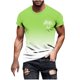 thumbnail image 2 of Tops para hombre, blusas y camisas de manga corta con cuello redondo para hombre, jersey informal de moda con estampado de cuello redondo para hombre, pantalones cortos deportivos para fitness, blusa, 2 of 5