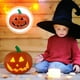 thumbnail image 3 of Calabaza iluminada de Halloween, bandeja escalonada para manualidades de calabaza 3D, lámpara de calabaza con luz LED (enchufe estadounidense), 3 of 7