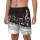 thumbnail image 1 of Fotbe Piano Keys With Musical Notes Traje de Baño para Hombre – Shorts de Natación de Secado Rápido con Forro y Bolsillos-Medium, 1 of 6