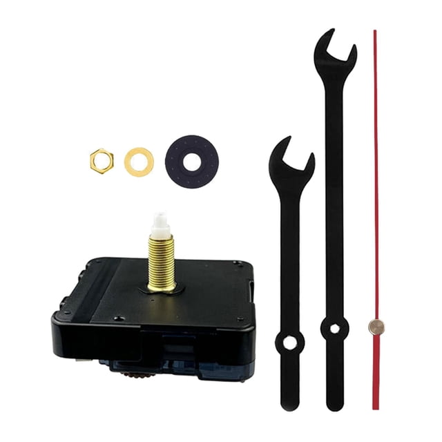 de movimiento de reloj de pared, no hacen tictac, alto para reloj artesanal, reloj de pared de madera, reloj decorativo, pintura Eje 31mm Baoblaze movimiento de reloj de pared