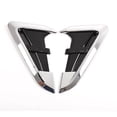 thumbnail image 2 of 2 Pzas ABS Cromados Aptos para BMW X3 G01 2018 2019 2020 2021 2022 Aptos para BMW X4 G02 2019 2020 2021 con Cubierta de Salida de Ventilación de Aire con Guardabarros Lateral con logo X3 X4, 2 of 11