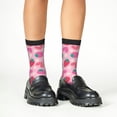 thumbnail image 4 of Fuzoiu Haear Strawberry Print Kids Socks For Boys Girls,Grip Crew Socks with Non Slip,Lightweight Stretch Crew Socks,Toddlers Crew Boot Socks, 4 of 5