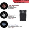 thumbnail image 3 of Chaleco térmico para mujeres y hombres, chaqueta térmica inteligente, batería no incluida Kuyhfg Bienvenido a Kuyhfg, 3 of 5