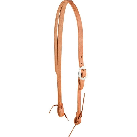 NRS Tack Natural Split Ear Headstall with Cart Buckle
