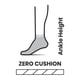 thumbnail image 2 of Medias Smartwool Run Zero con Amortiguación Tobilleras Medianas Azul Marino, 2 of 2