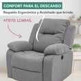 thumbnail image 4 of Sillón Reclinable Eléctrico de Tela Cosmobel Cloe, 4 of 6