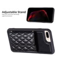 thumbnail image 3 of ELEHOLD Crossbody Wallet Case for iPhone 8 Plus / iPhone 7 Plus, Soft PU Leather Card Holder Magnetic Flip Folio Purse Case 5.5 Inch,Black, 3 of 6