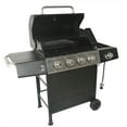 thumbnail image 1 of Grill Boss 4-Burner Gas Grill with Side Burner, Cover, Shelves, & Bottle Opener, 1 of 11