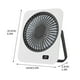 thumbnail image 3 of Ventilador, ventilador de techo, ventilador de escritorio, ventilador portátil, ventilador de escritorio, hogar, oficina, camping al aire libre, ventilador portátil de pared, pantalla digital, ventila, 3 of 6