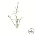 thumbnail image 3 of Vickerman 33" Artificial Green Baby Leaf Branch, Pack of 2, 3 of 3