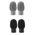 thumbnail image 4 of De Funda De Cabeza De Baqueta De Silicona, Puntas De Práctica Silenciosa, Accesorio De Percusión, Accesorio De Instrumentos Musicales Silenciosos 4 Uds. Speravity FN007172-02, 4 of 6