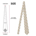 thumbnail image 2 of Fotbe Beer Corbata Clásica para Hombre con Estampado – Corbata de Seda Jacquard Tejida, para Negocios, Bodas y Eventos Formales, 2 of 7
