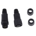 thumbnail image 4 of Junta 2/3/4 del zócalo del enchufe del conector del cable de alambre de la impermeable IP67 3 pines Sunnimix Conector de cable a prueba de agua, 4 of 7