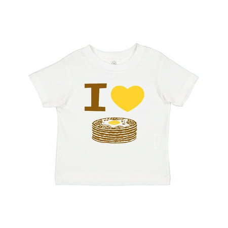 

Inktastic I Love Pancakes Gift Toddler Boy or Toddler Girl T-Shirt