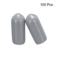 thumbnail image 2 of Cubierta de tapa de extremo de rosca de caucho Uxcell 6mm Gris, 2 of 5