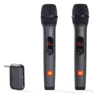 JBL Wireless Microphone Set, Dual Channel UHF