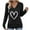 Black, variant on DDAPJ pyju V Neck T Shirts for Women Double Heart Graphic Long Sleeve Shirt Valentine's Day Tees Couple Gifts Tops Coffee XXL