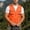 Orange, variant on Men's Utility Fishing Vest Lightweight Outdoor Zip up Cargo Vest Jacket for Fishing Hiking Climbing (Orange M)