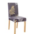 thumbnail image 1 of Funda de asiento lavable y extraíble para una elegante decoración de habitación, funda protectora para silla de comedor de hotel, 1 of 8
