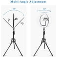thumbnail image 4 of BESTOPE 12" Selfie Ring Light Fill Light - Dimmable LED for Live Stream/Makeup/YouTube Video 2 Tripod Stands & 2 Phone Holders & 3 Color Modes, 4 of 7