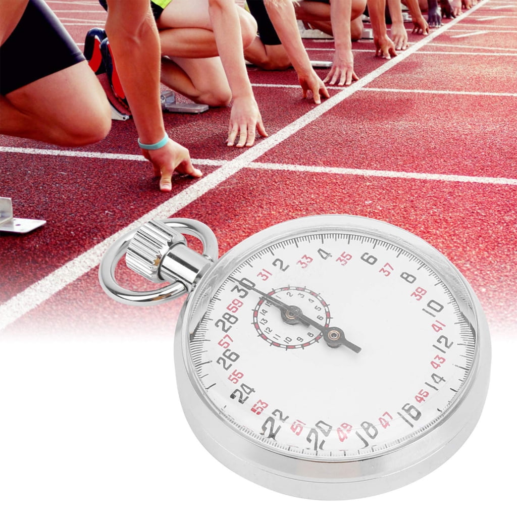 AllMetal Mechanical Stopwatches For Professional Track Field Timing Event