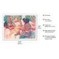 thumbnail image 2 of Heliconia - Two Native Hawaiian Women - From an Original Color Drawing by Susan McGovney Hansen - Master Art Print (Unframed) 9in x 12in, 2 of 4