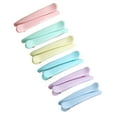 thumbnail image 1 of Pinza de pelo de cocodrilo de pico de pato de plástico de color antideslizante de 12 piezas, adecuada para mujeres, bebés y niñas, 1 of 6